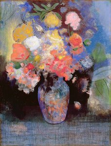 花、1900（紙にパステル）